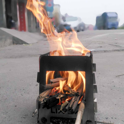 Tragbarer Holzkocher für Outdoor & Survival – Bild 4 | LuxeStyle