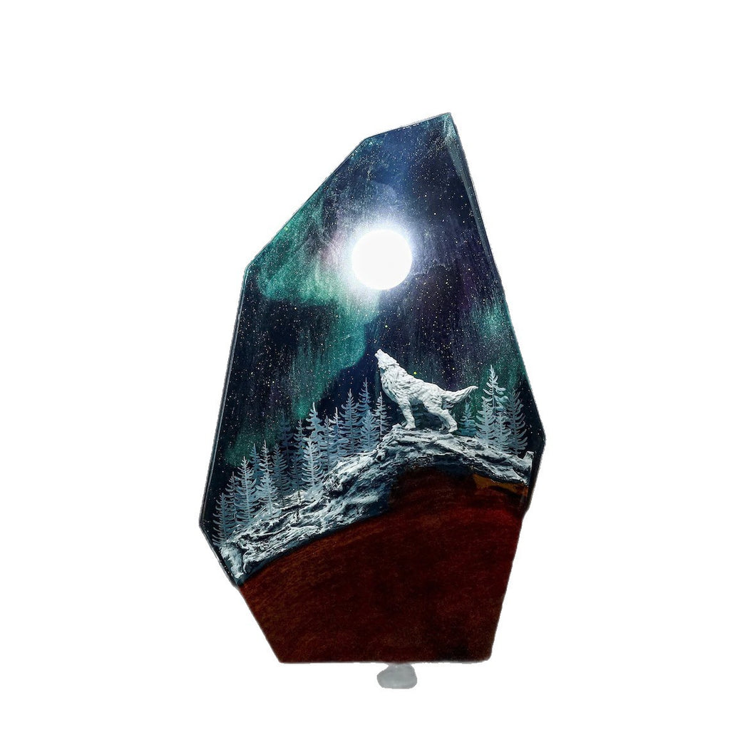 Schneewolf-Lampe