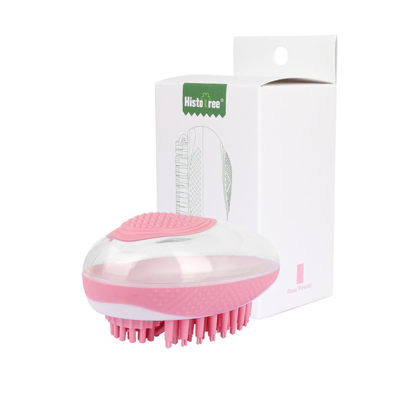 2-in-1 Badebürste für Haustier