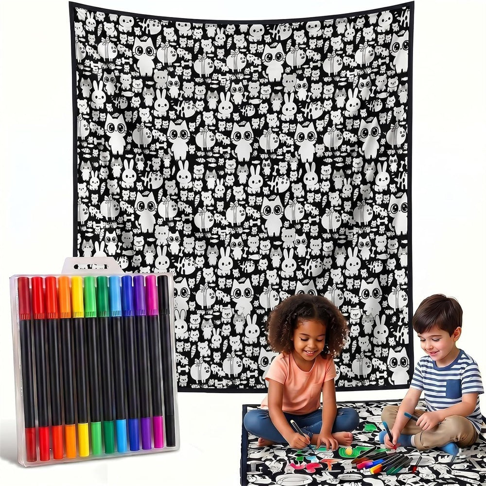 Kreative DIY-Decke für Zuhause
