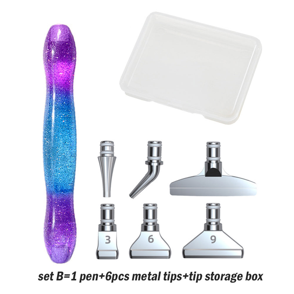 Diamond Painting Werkzeug-Set mit Metallspitzen – Bild 2 | LuxeStyle