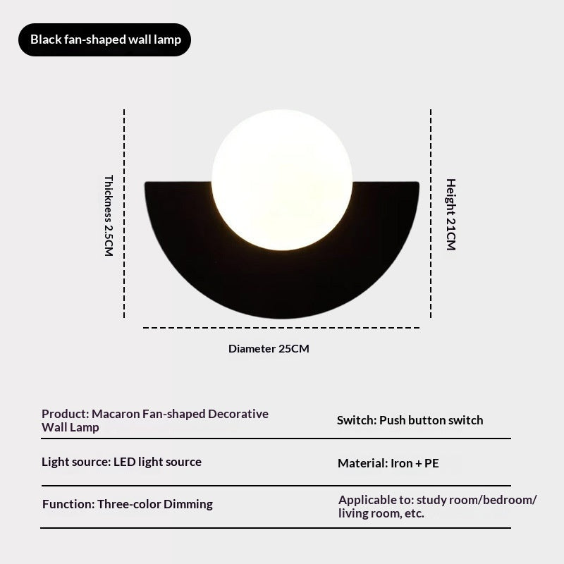 Moderne minimalistische Wandleuchte