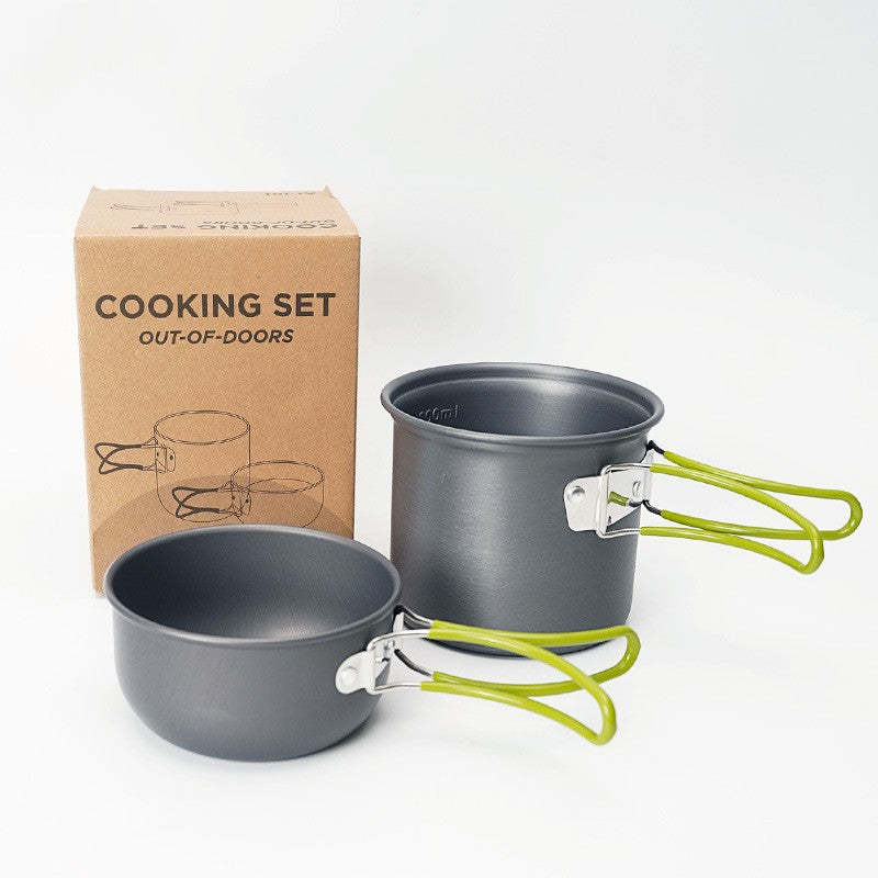 Camping Kochset mit Topf und Deckel – Bild 7 | LuxeStyle