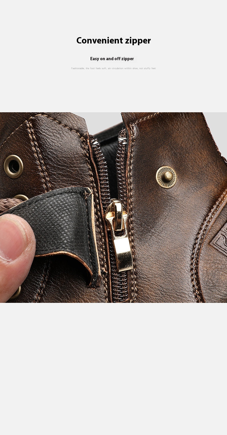 Retro Britische Martin Boots für Herren