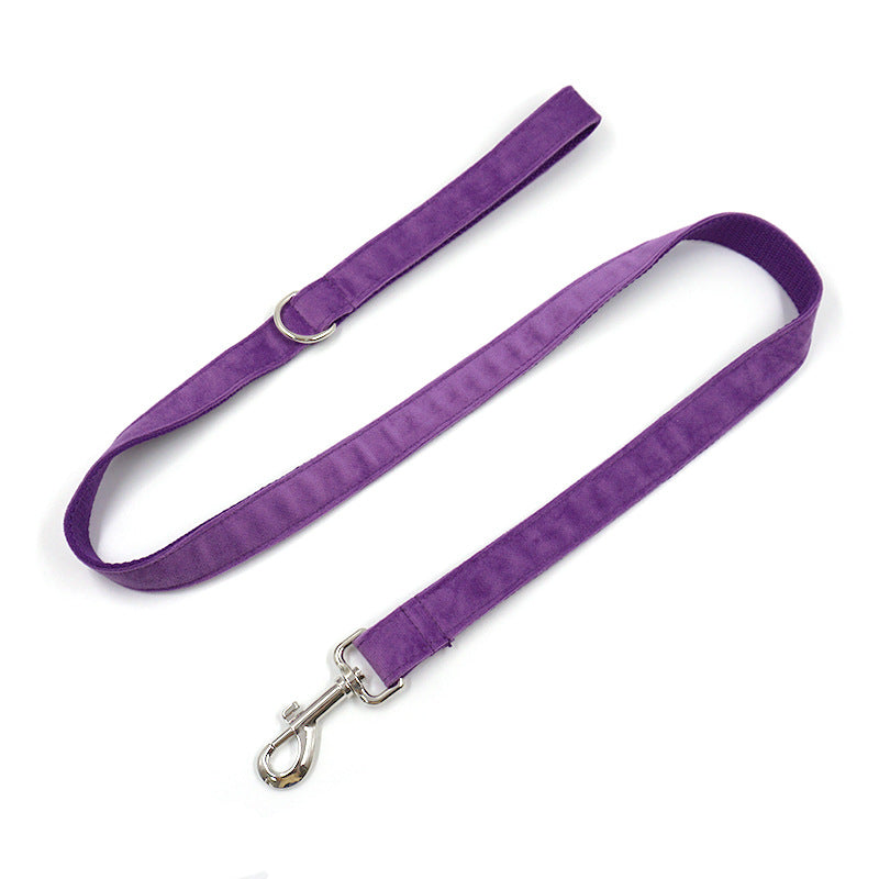 Halsband-Leinen-Set mit Schleife | LuxeStyle