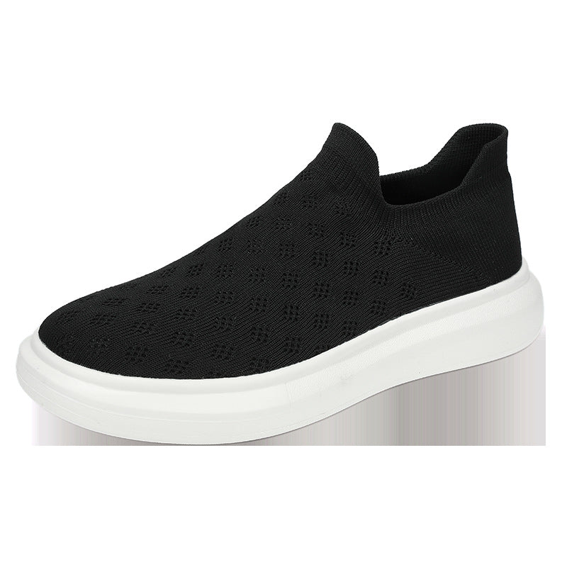 Herren Mesh-Sneaker Atmungsaktiv Einfarbig – Bild 6 | LuxeStyle