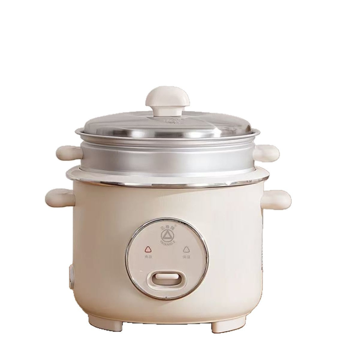 Tragbarer kleiner Dampfglätter Weiss