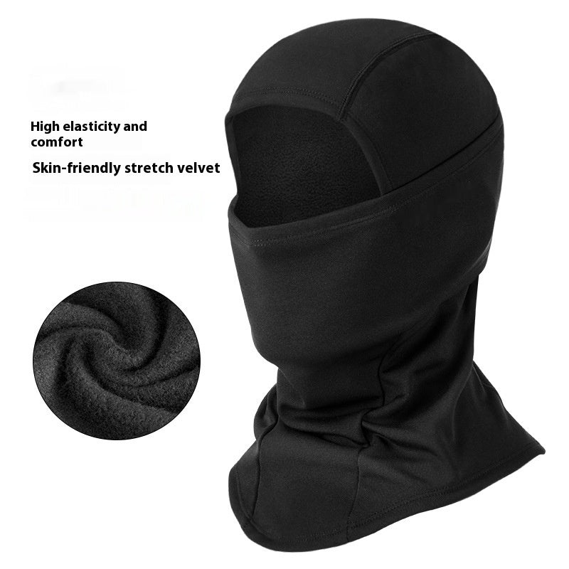 Winddichte Winter-Fleecemaske für draussen