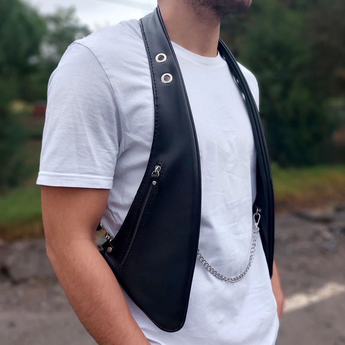 Unisex Leder-Münzbeutel für den Alltag – Bild 6 | LuxeStyle