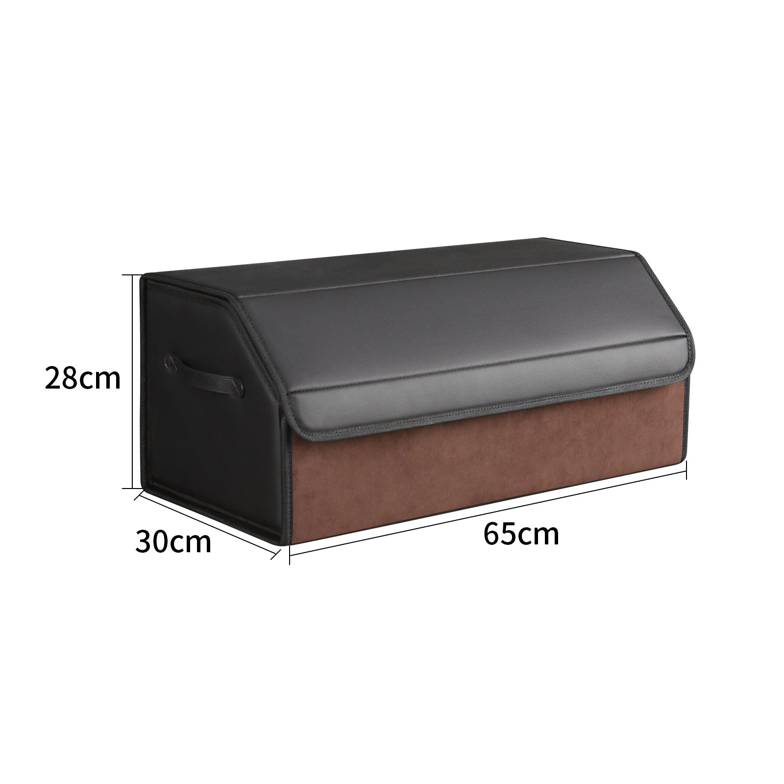 Aufbewahrungsbox aus Suede
