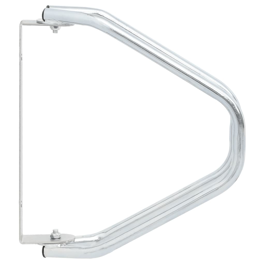 Wand-Fahrradhalter, 2er-Set, verzinkter Stahl