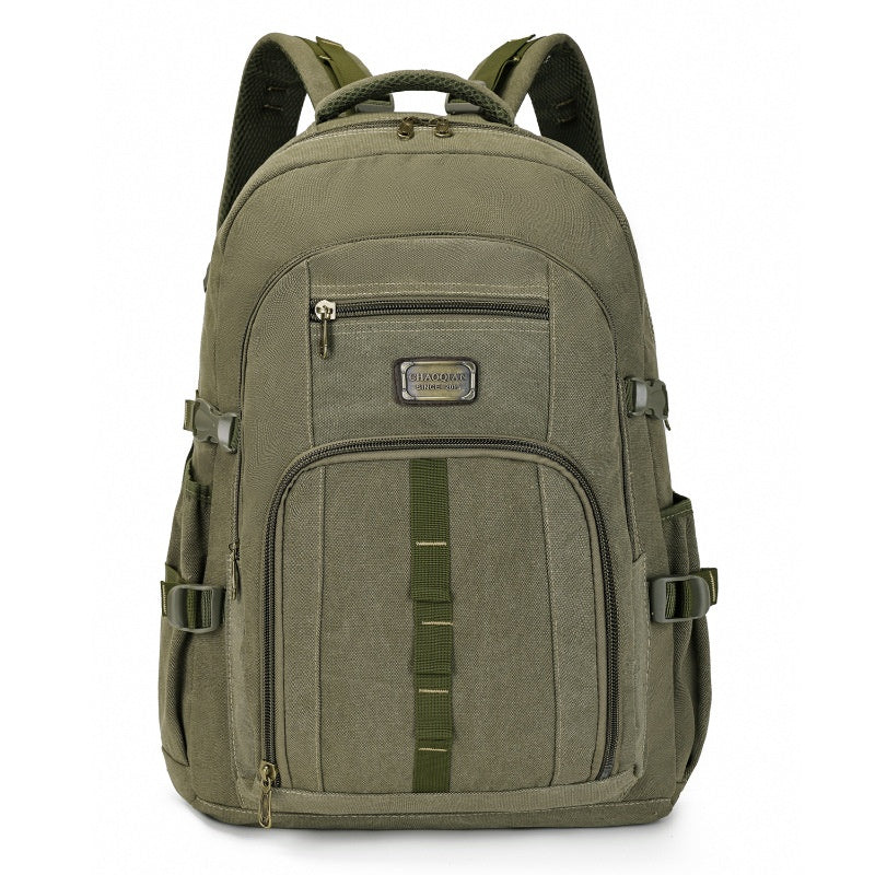 Retro Canvas Rucksack für Reise & Freizeit