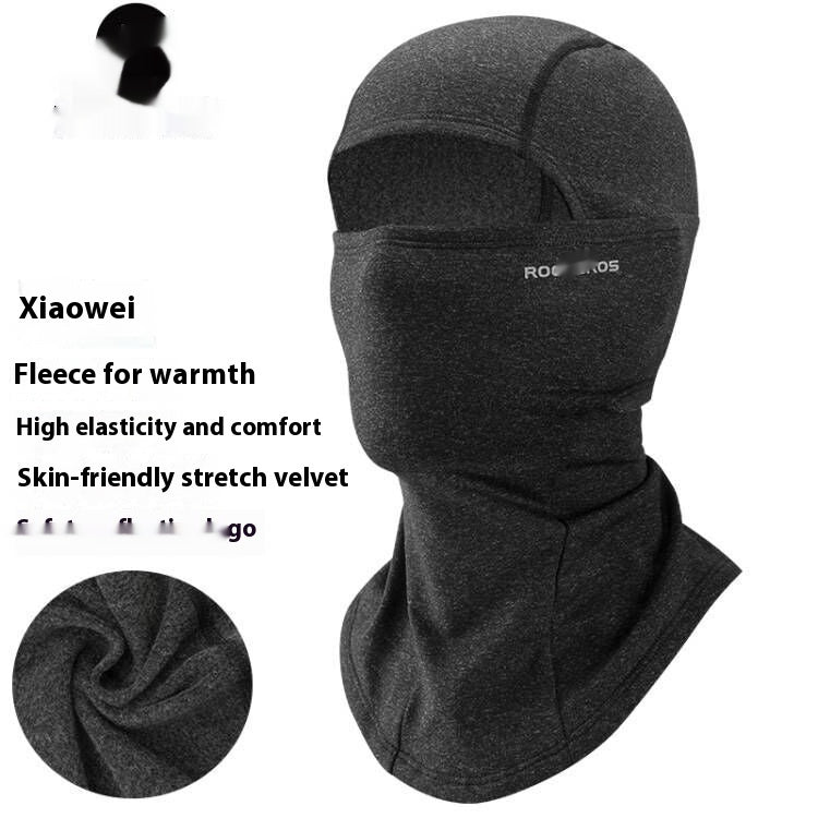 Winddichte Winter-Fleecemaske für draussen