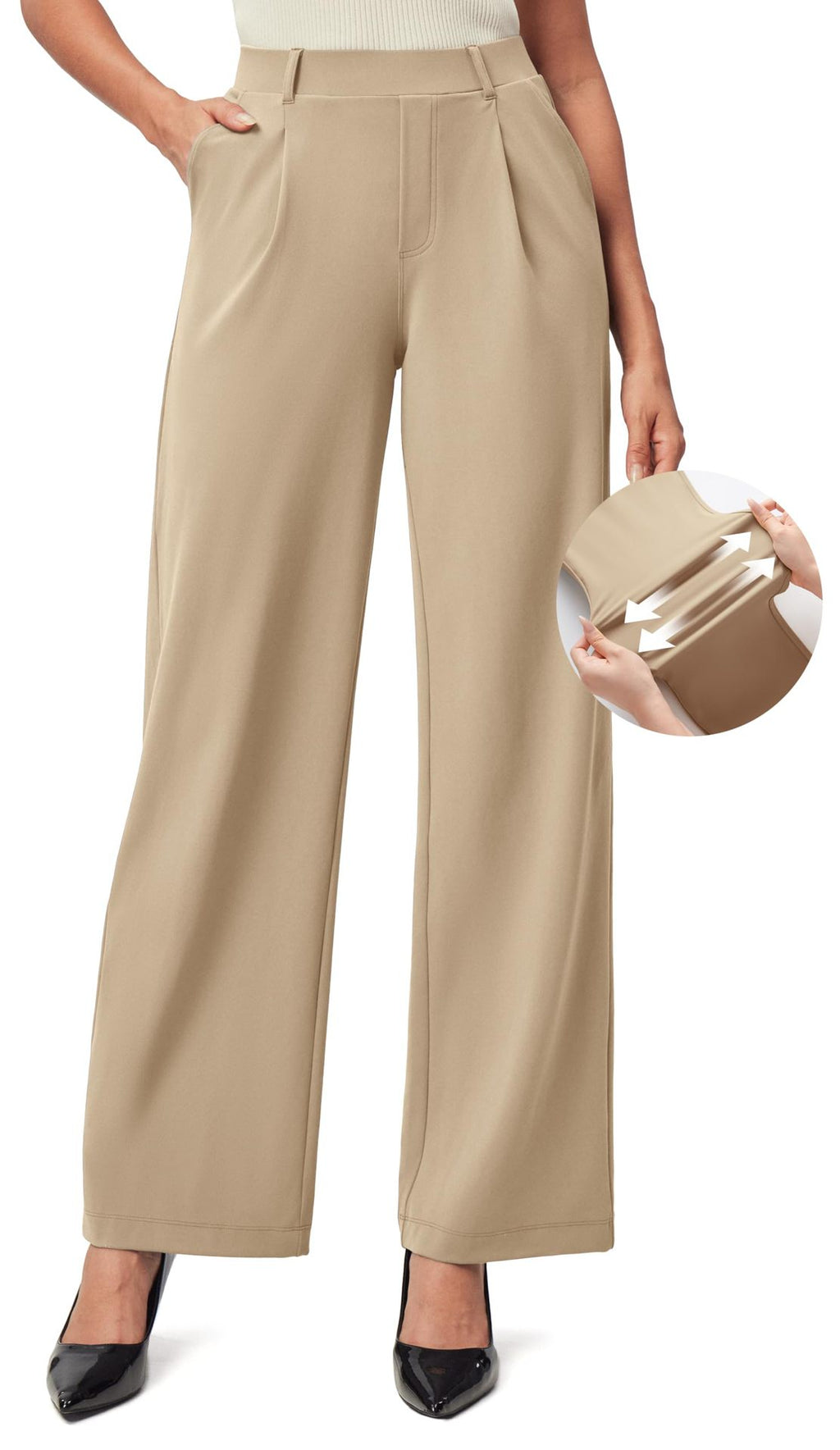 High-Waist Business Freizeithose für Damen