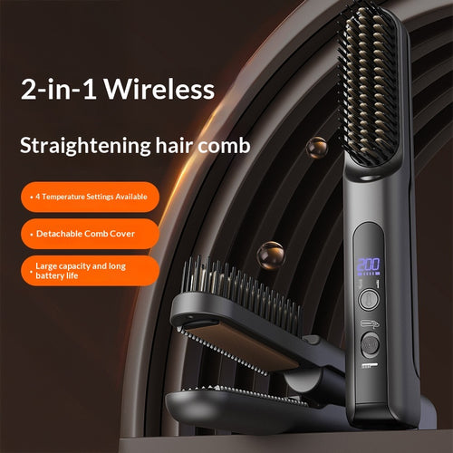 2-in-1 Mini Glätteisen für Pony & kurze Haare