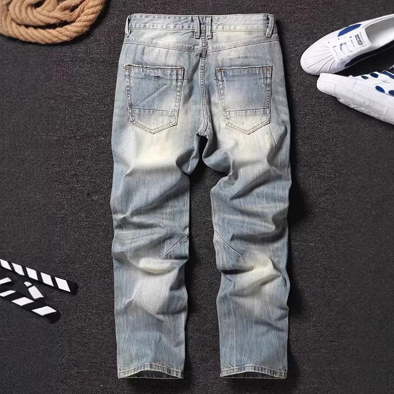 Gerade geschnittene Herren-Hose