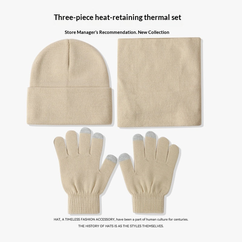 Dreiteiliges Winter-Set: Mütze, Schal, Handschuhe – Bild 8 | LuxeStyle