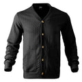 Retro Jacquard Cardigan für Herren – Bild 2 | LuxeStyle