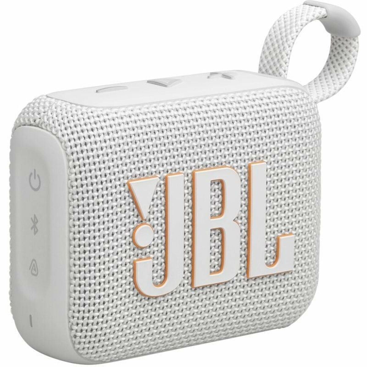 JBL GO 4 Bluetooth-Lautsprecher (Weiß/Grau) – LuxeStyle Schweiz