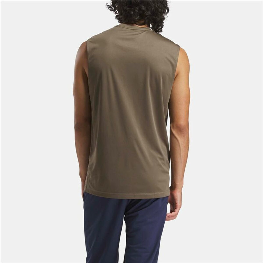 Ärmelloses Herren-T-Shirt Reebok Id Train Slvls Tech Braun