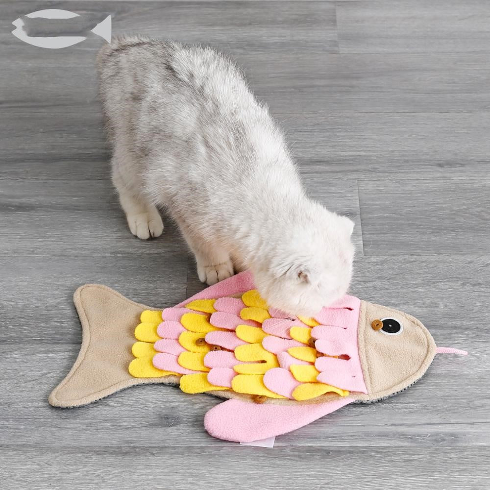 Riechdecke Fischform für Katzen – Bild 3 | LuxeStyle