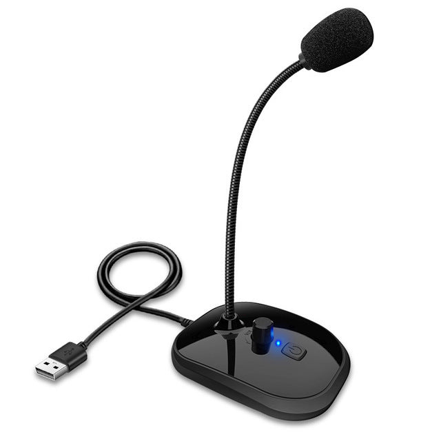 USB Schwanenhals Mikrofon für Computer