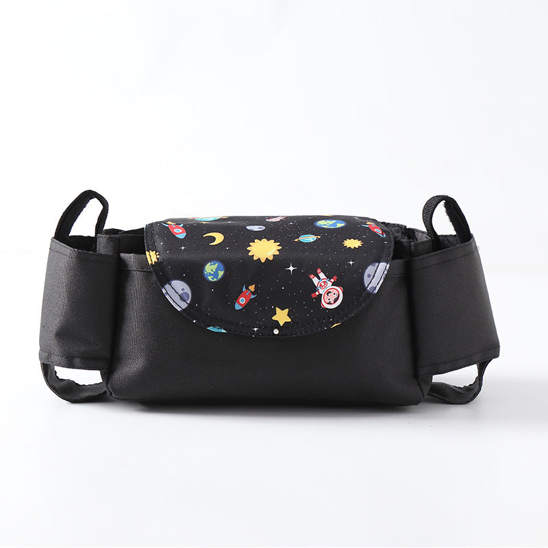 Kinderwagen-Organizer mit Flaschenhalter