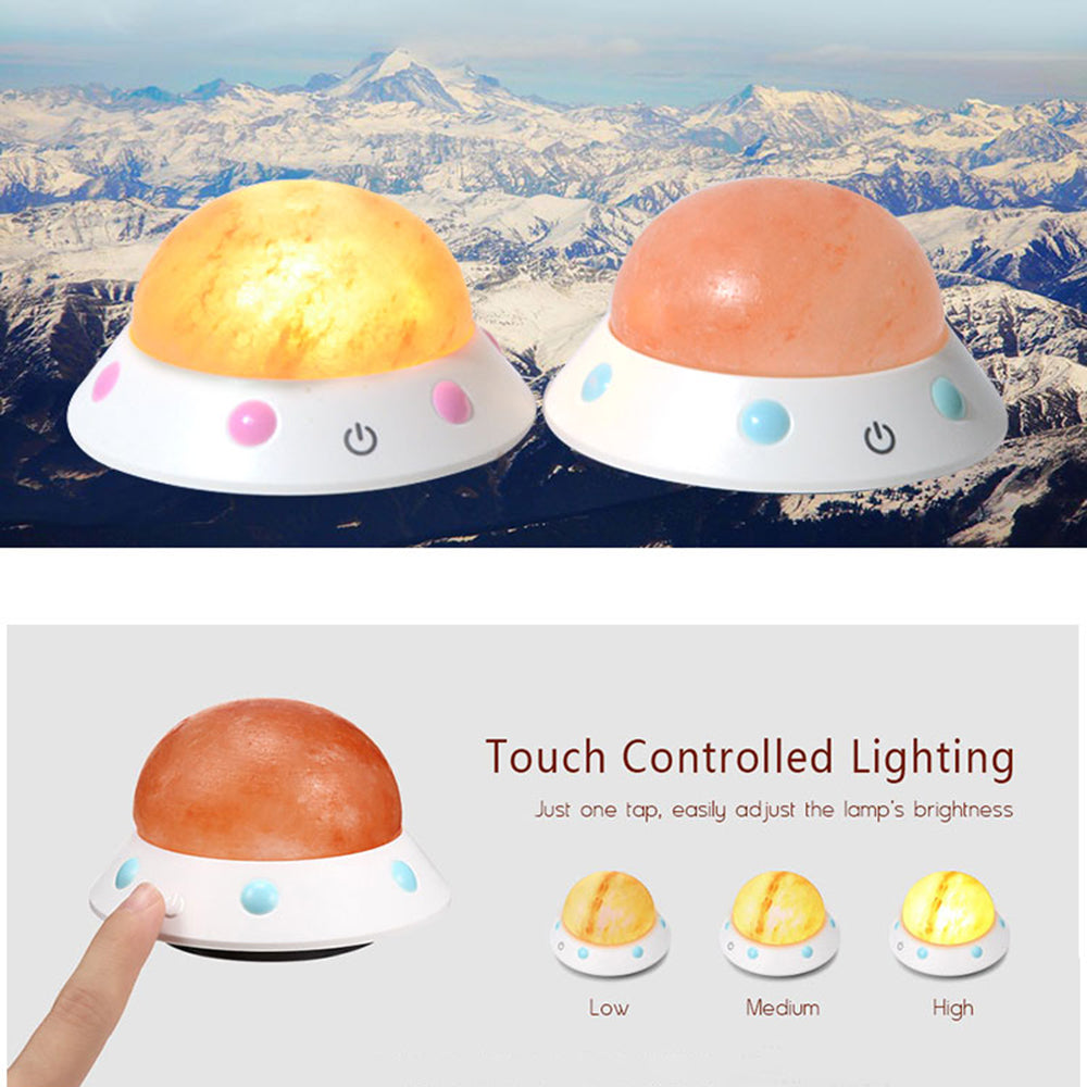 UFO Kristall-Salzlampe | LuxeStyle