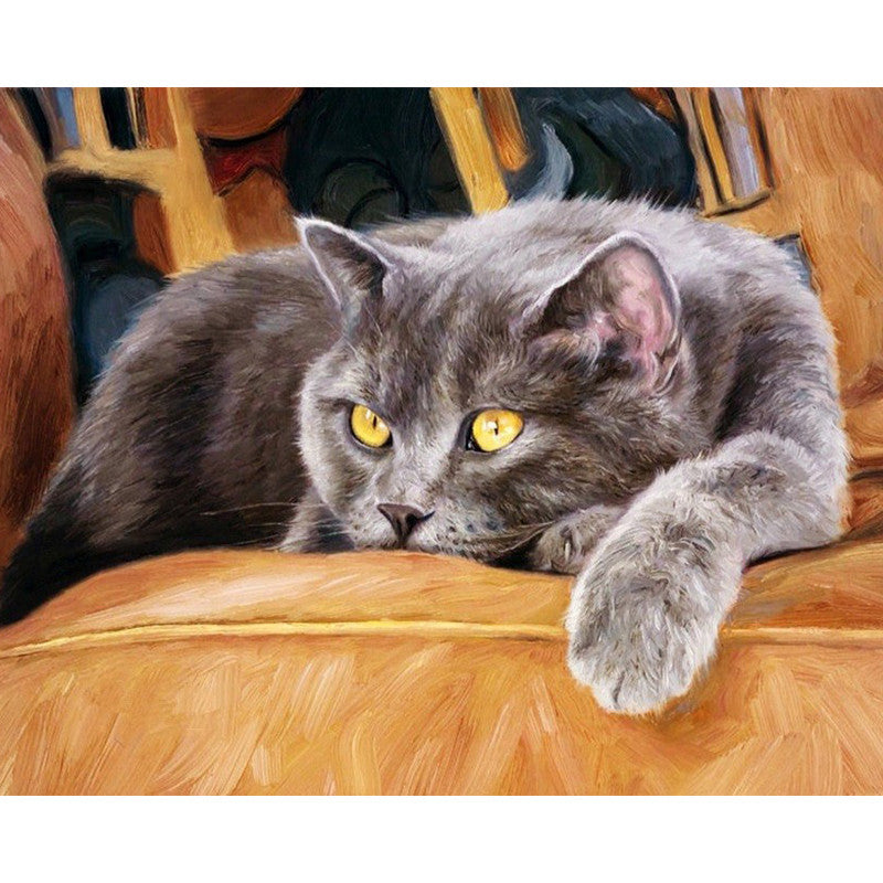 Katzen Ölgemälde nach Zahlen – Bild 3 | LuxeStyle