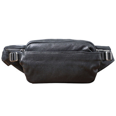 Kleiner Schulter-Rucksack aus Rindleder