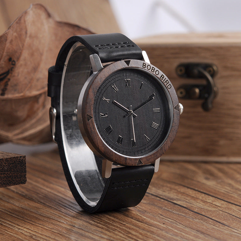 Bambus-Holz-Uhr mit Quarzwerk – Bild 3 | LuxeStyle
