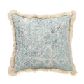 Kissenbezug mit Print und Tufting