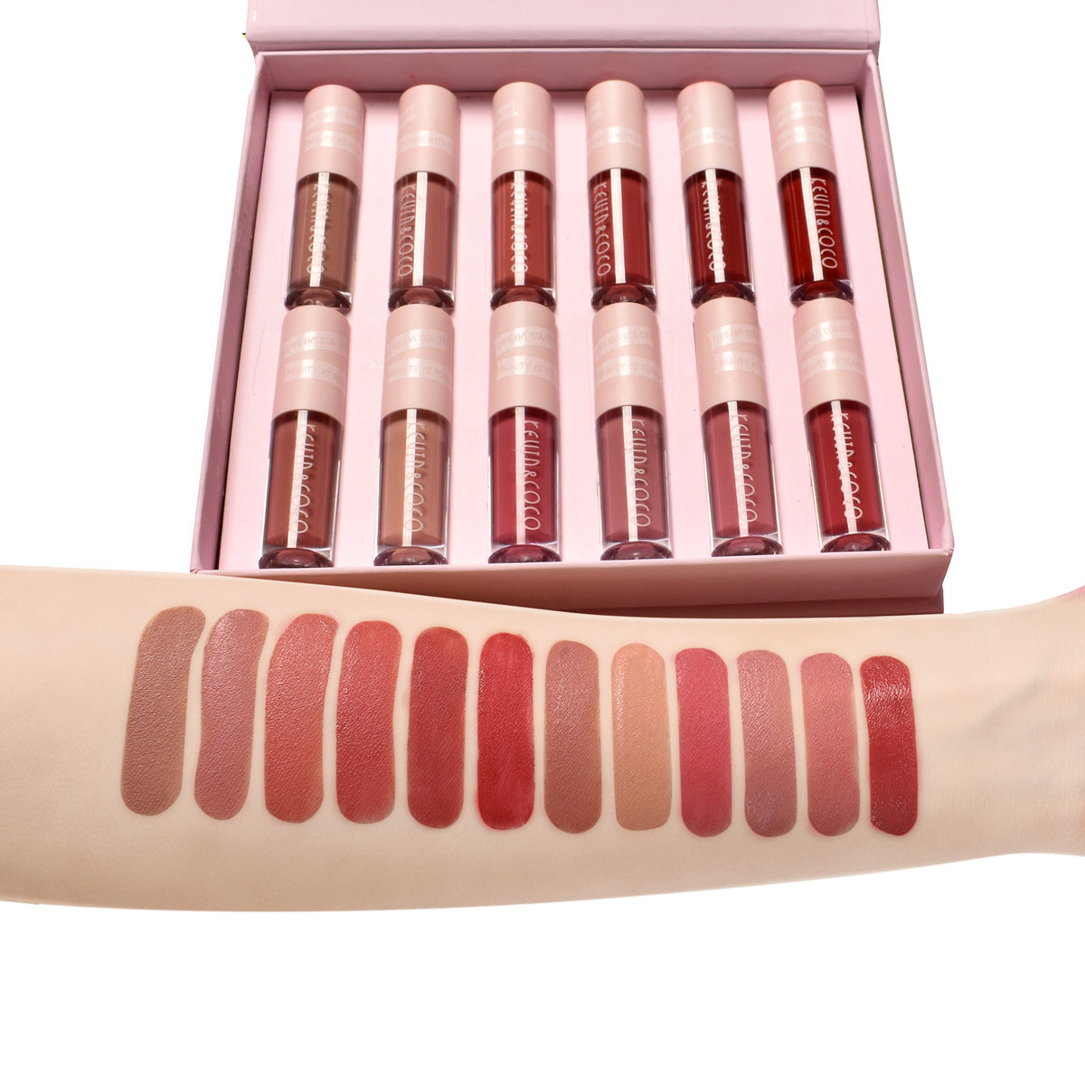 12 Farben Antihaft Lippenstift Set – Bild 2 | LuxeStyle