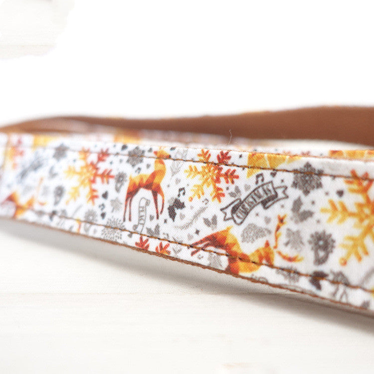 MUTTCO Original Golden Christmas Leine | LuxeStyle