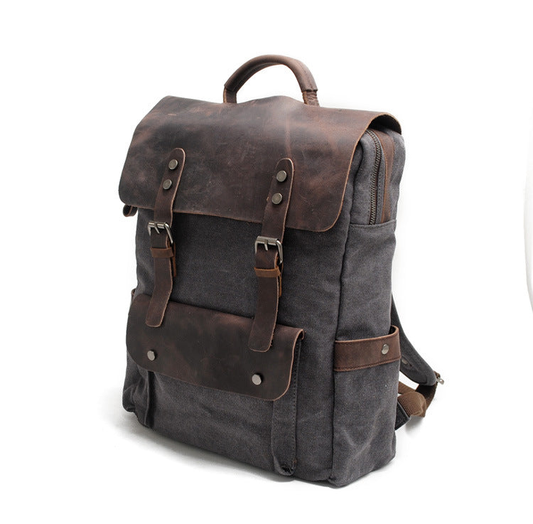 Vintage Canvas Rucksack – Bild 16 | LuxeStyle