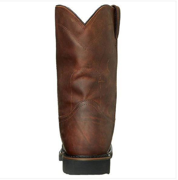 Braune Casual-Stiefel