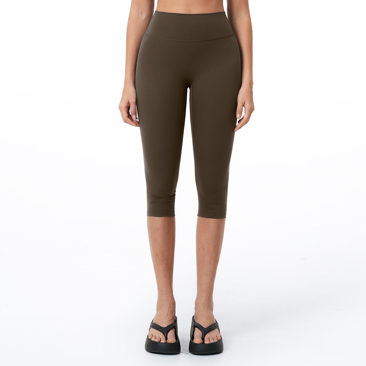High-Waist Capri Leggings für Damen