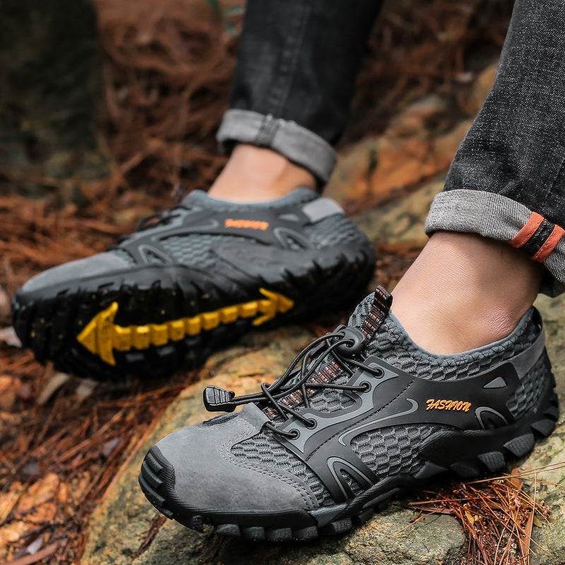 Wanderschuhe für Herren, atmungsaktiv, rutschfest