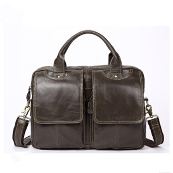 Reisehandtasche 14'' aus Leder | LuxeStyle