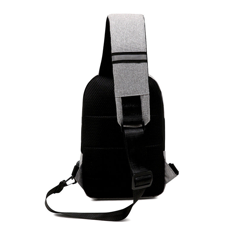 Nylon Brusttasche 31x21x6 cm – Bild 3 | LuxeStyle