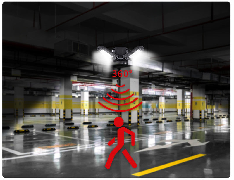 Deformierbare LED-Garagenleuchte, 60W