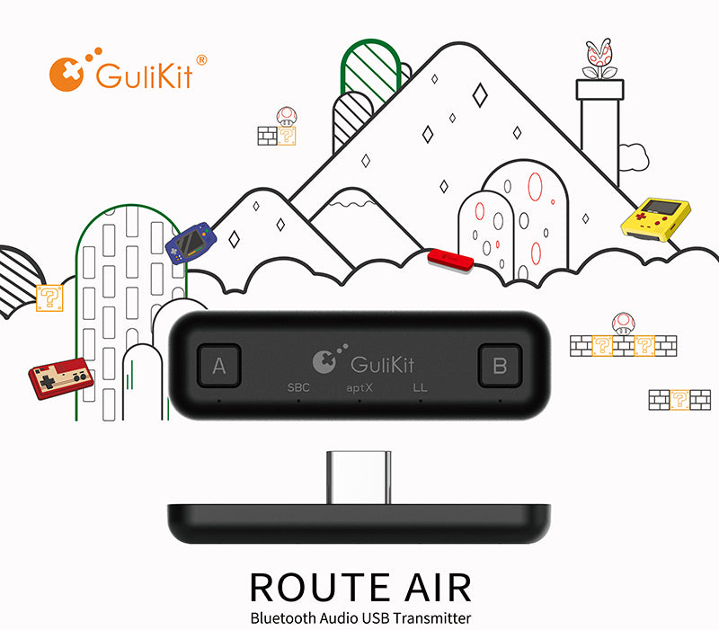 Gulikit NS07 Audio-Empfänger für Gaming