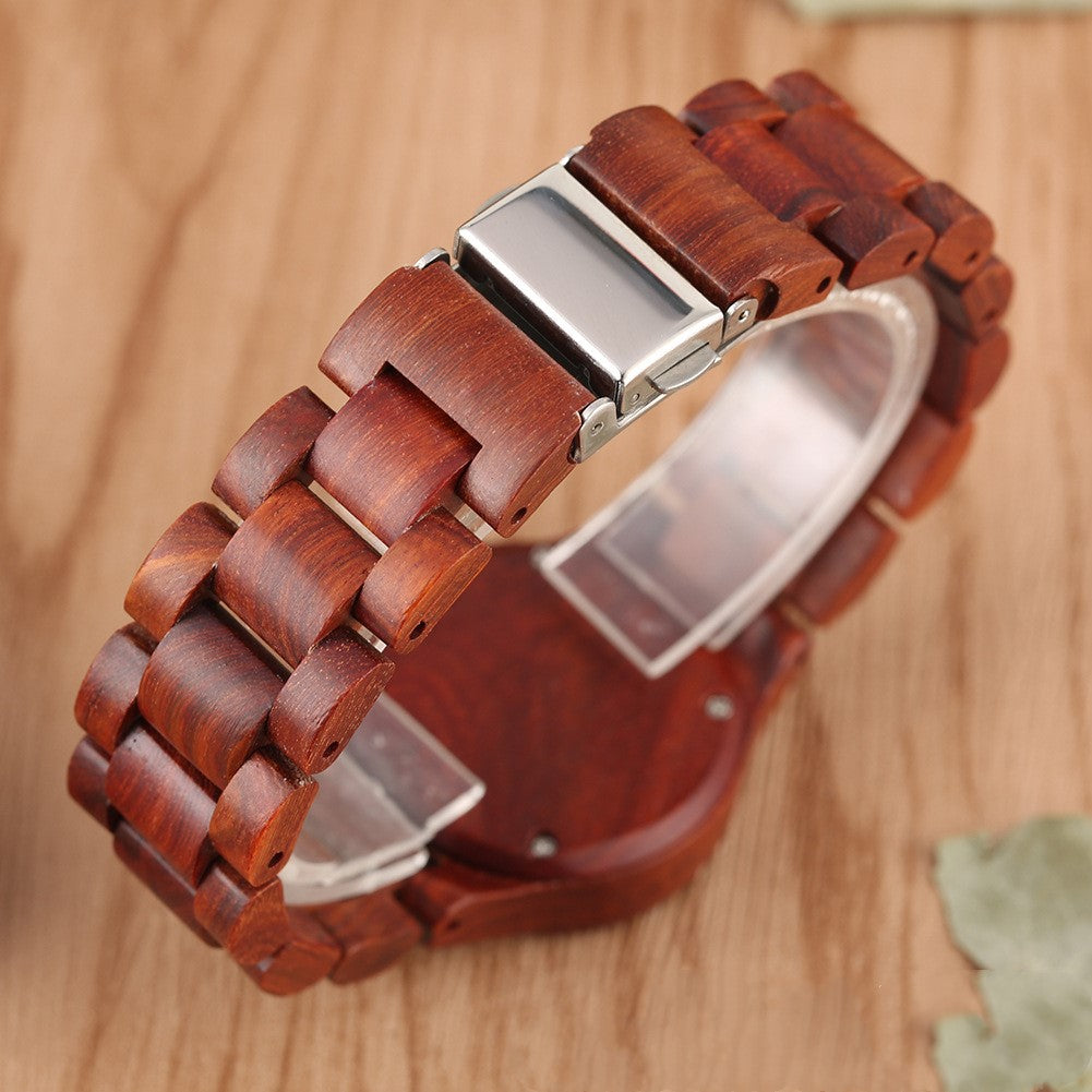 Armbanduhr Holzquarz mit Zeiger – Bild 4 | LuxeStyle