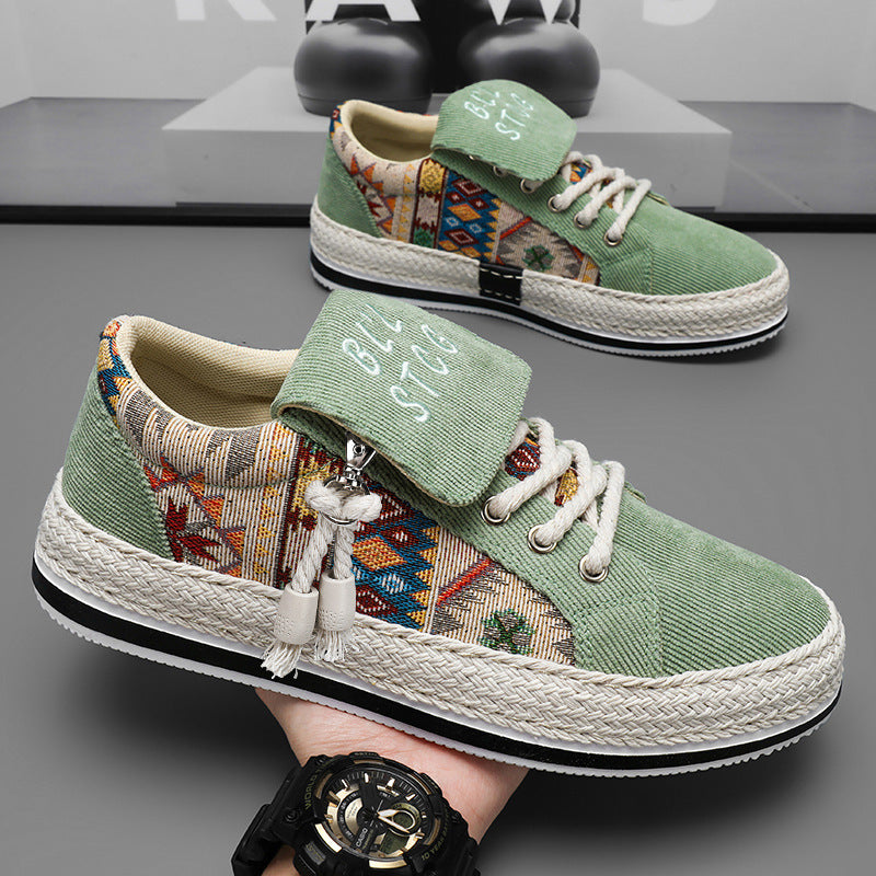 Herren-Sneaker aus Canvas – Bild 4 | LuxeStyle