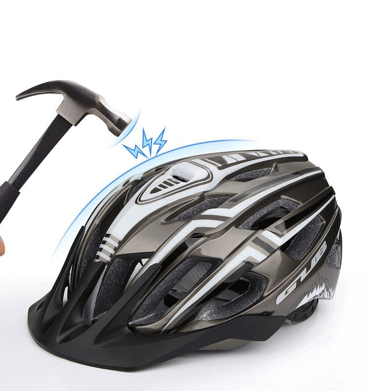 Fahrradhelm mit Licht