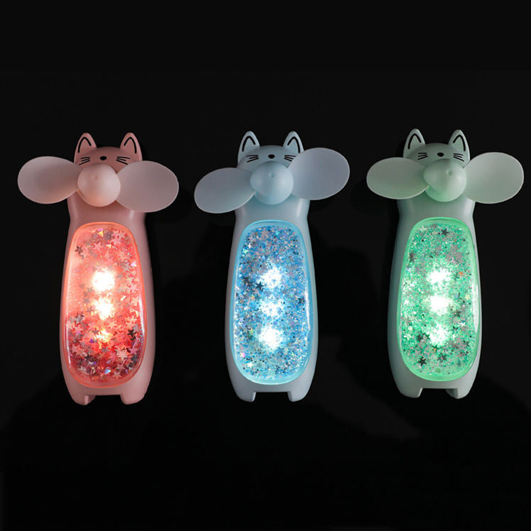 Mini-Ventilator mit Treibsand-Katze – Bild 1 | LuxeStyle