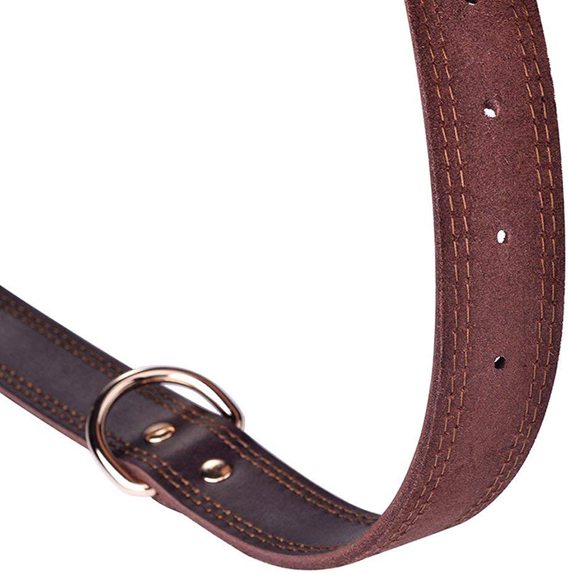 Halsband aus Rindsleder für Hunde – Bild 6 | LuxeStyle