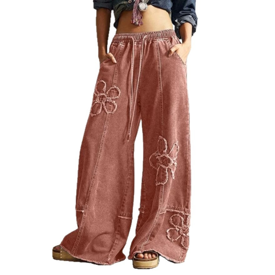 Stickereie Jeans
