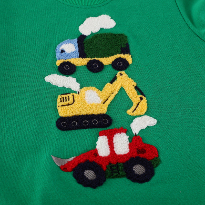 Mao Mao Bagger Langarmshirt für Kinder – Bild 4 | LuxeStyle