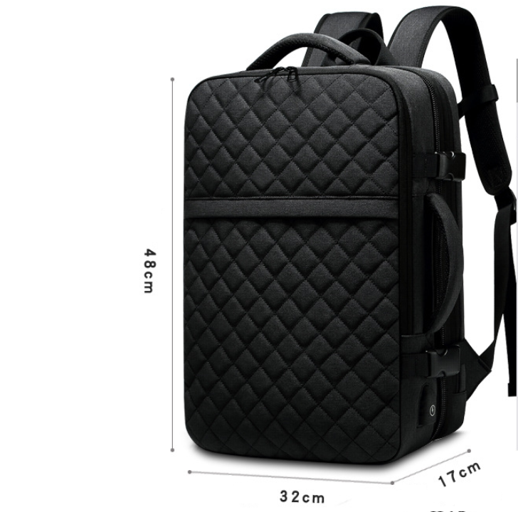 Erweiterbarer Laptop-Rucksack – Bild 2 | LuxeStyle